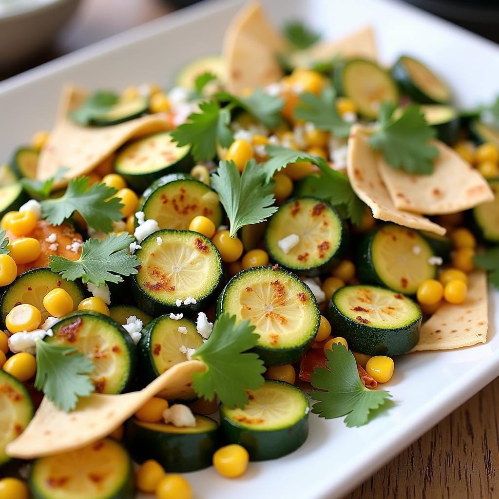 Sun-Kissed Zucchini and Corn Fiesta